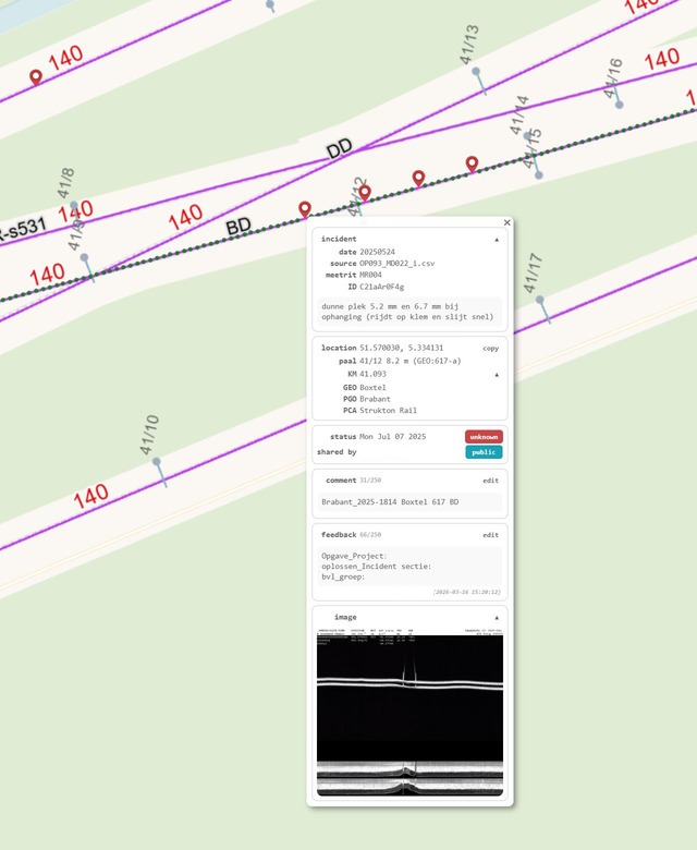 RIS in online GIS